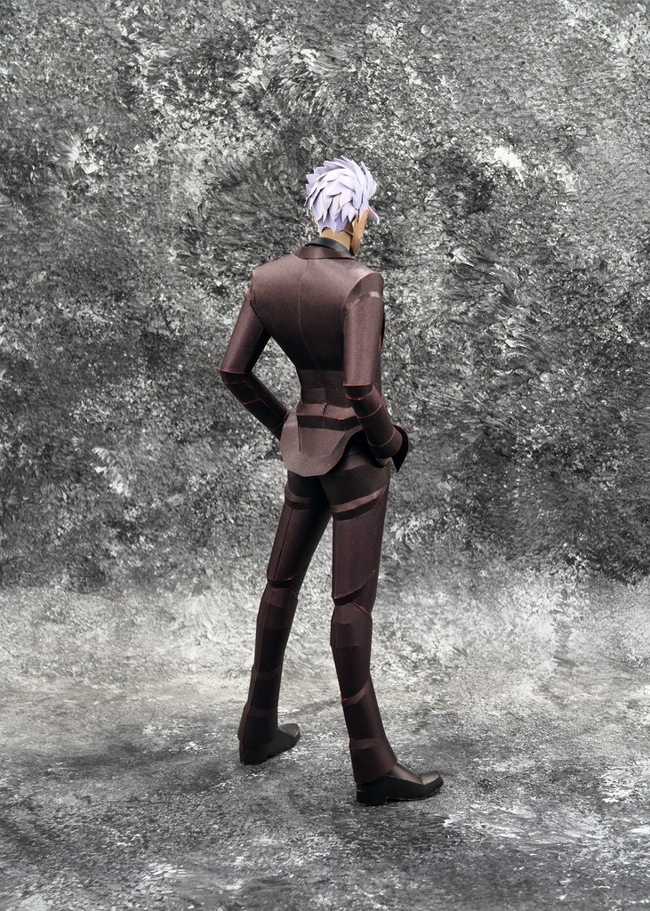 鉄血のオルフェンズ オルガ・イツカ ペーパークラフト papercraft