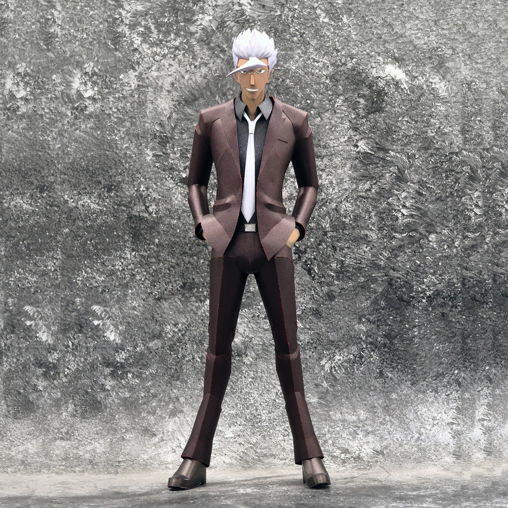 鉄血のオルフェンズ オルガ・イツカ ペーパークラフト papercraft