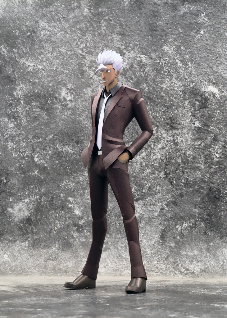 鉄血のオルフェンズ オルガ・イツカ ペーパークラフト papercraft