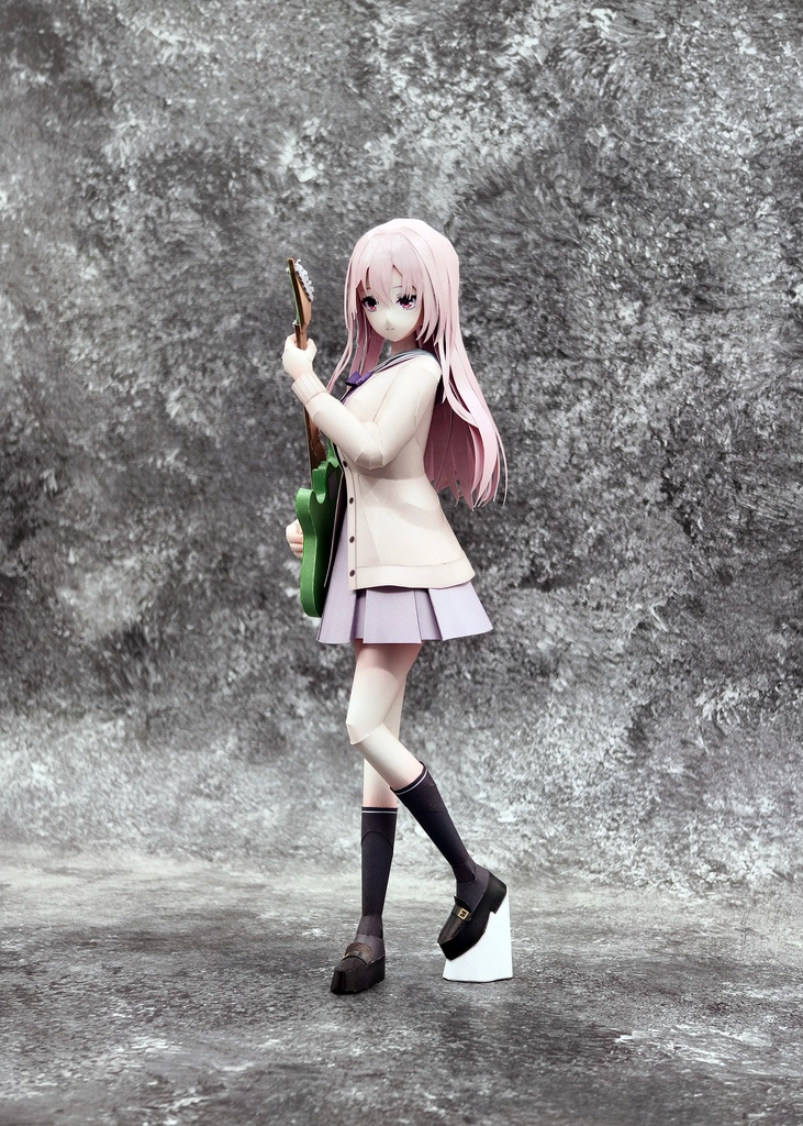 ライムライト・レモネードジャム 陽見惠凪 ペーパークラフト papercraft