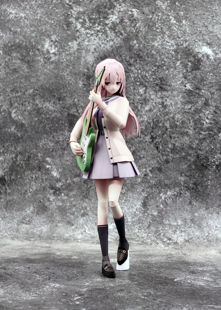 ライムライト・レモネードジャム 陽見惠凪 ペーパークラフト papercraft