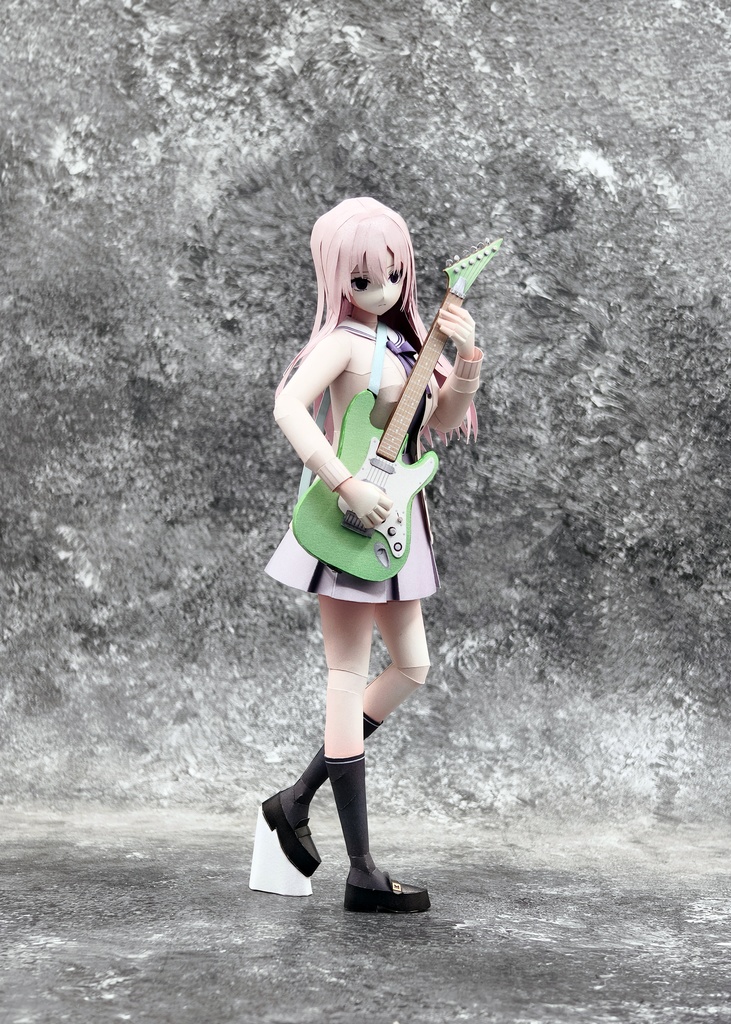 ライムライト・レモネードジャム 陽見惠凪 ペーパークラフト papercraft