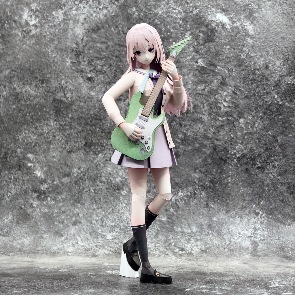 ライムライト・レモネードジャム 陽見惠凪 ペーパークラフト papercraft