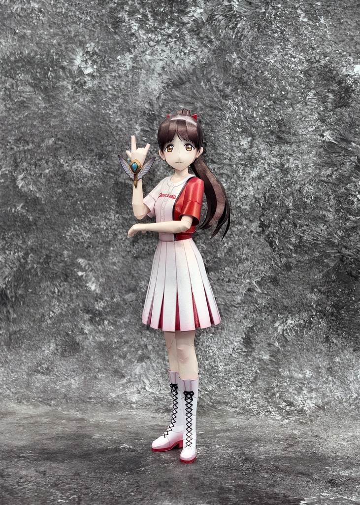 ラブライブ!スーパースター!! 葉月恋 ペーパークラフト papercraft