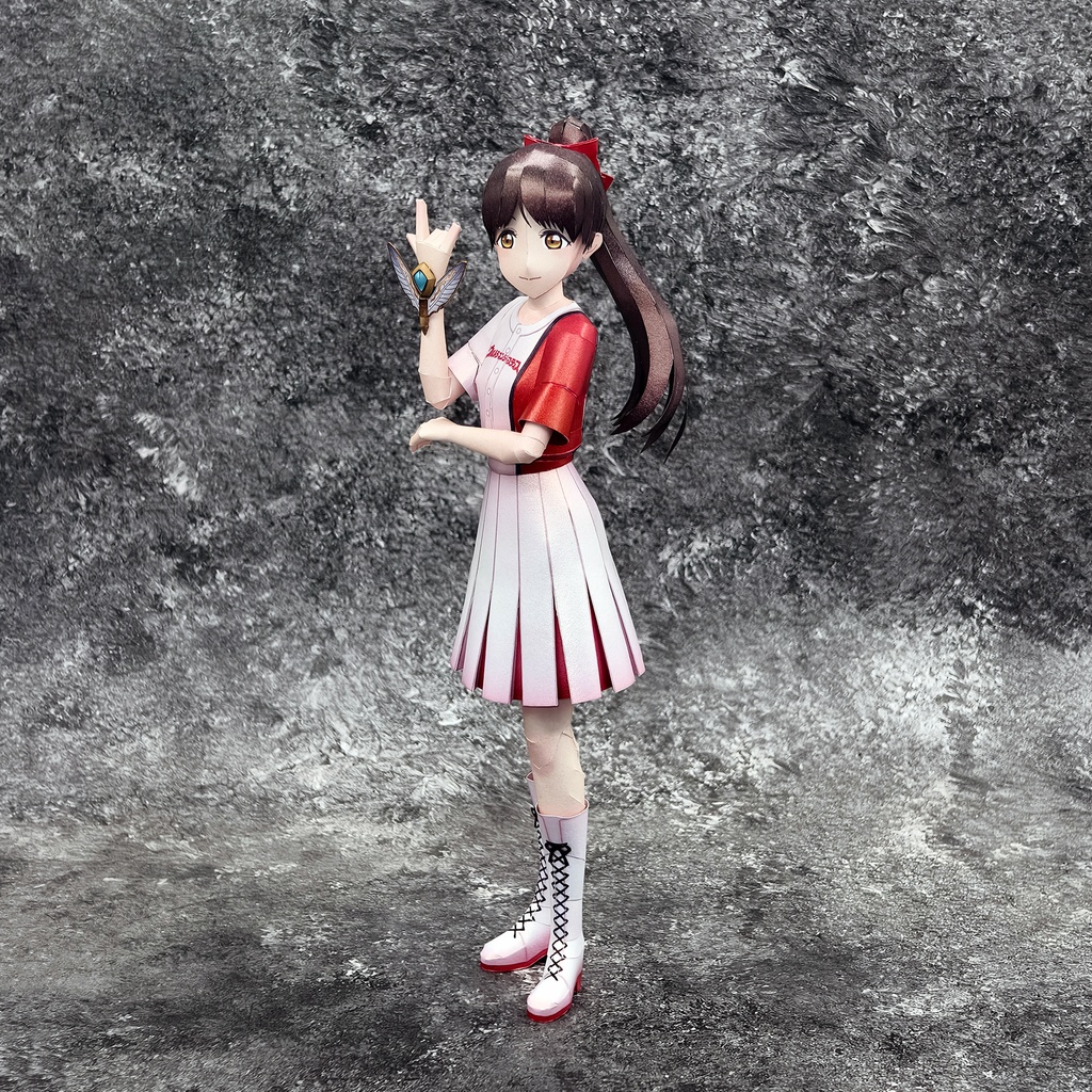 ラブライブ!スーパースター!! 葉月恋 ペーパークラフト papercraft