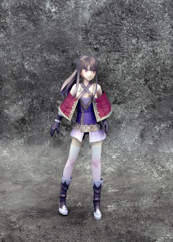 メルルのアトリエ ミミ ペーパークラフト papercraft