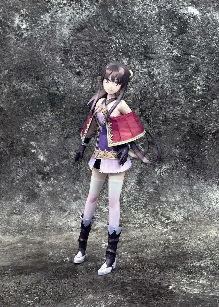 メルルのアトリエ ミミ ペーパークラフト papercraft