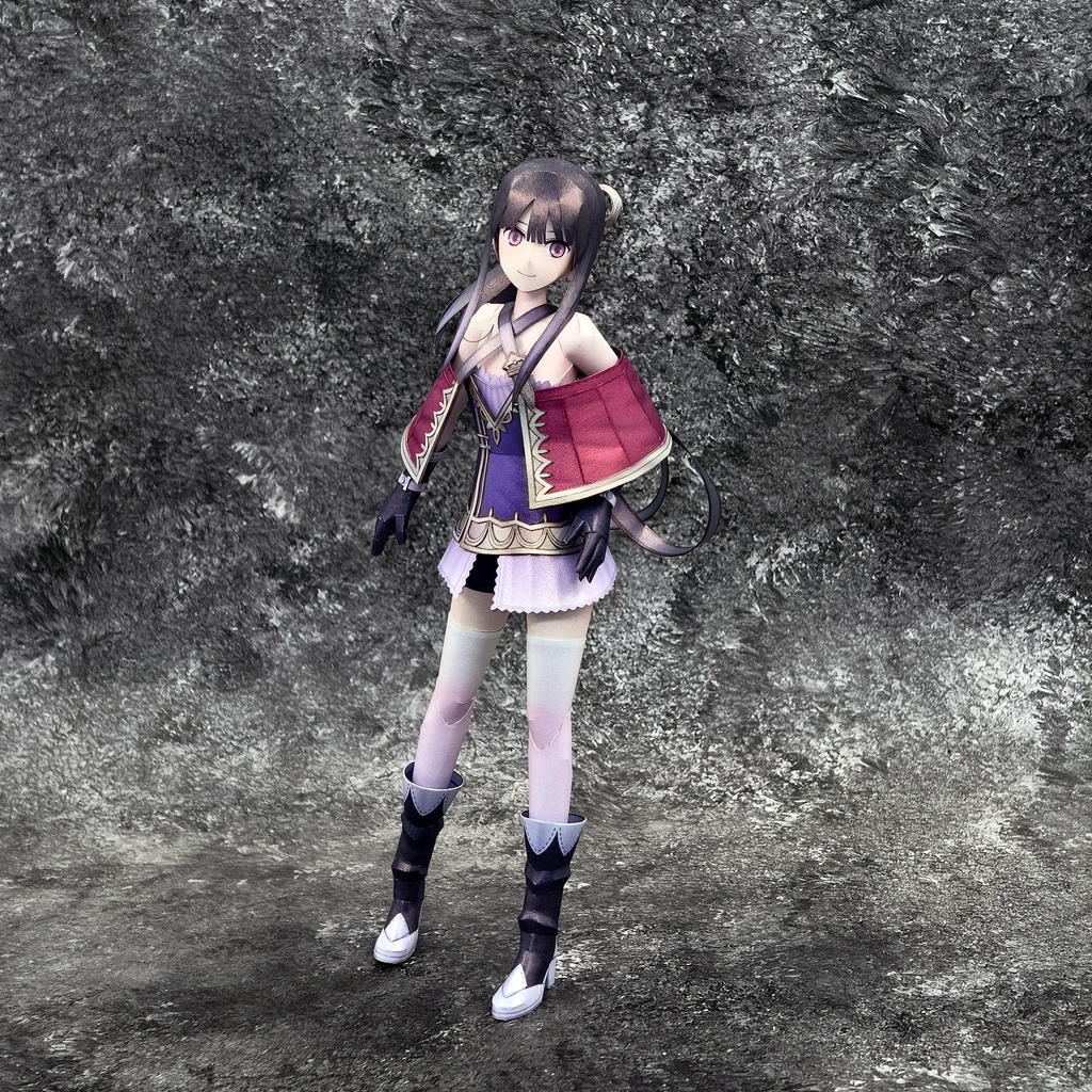 メルルのアトリエ ミミ ペーパークラフト papercraft