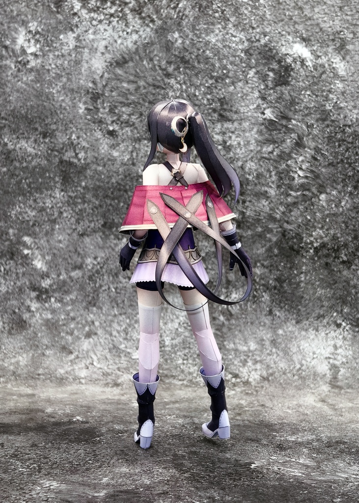 メルルのアトリエ ミミ ペーパークラフト papercraft