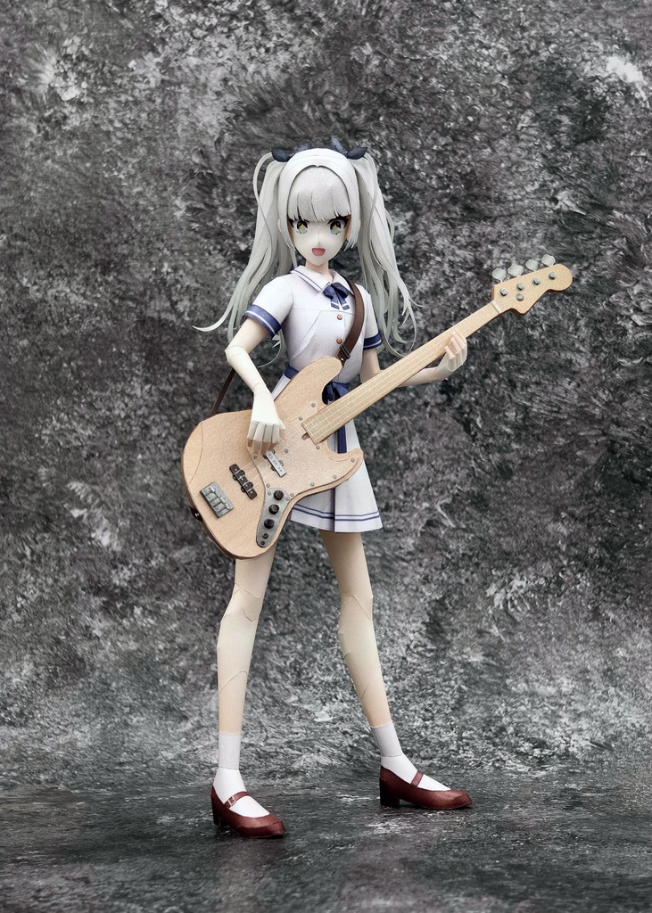 ライムライト・レモネードジャム 礫川美玖 ペーパークラフト papercraft