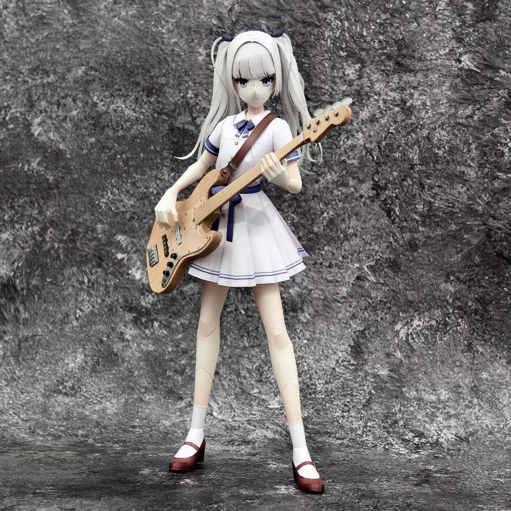 ライムライト・レモネードジャム 礫川美玖 ペーパークラフト papercraft