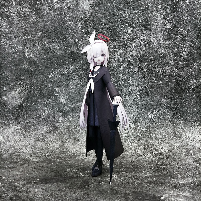 BlueArcive ブルアカ プラナ ペーパークラフト papercraft