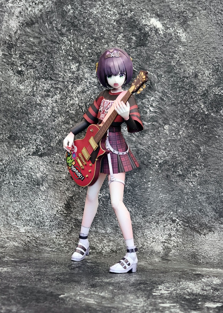 ライムライト・レモネードジャム 隠杏珠 ペーパークラフト papercraft