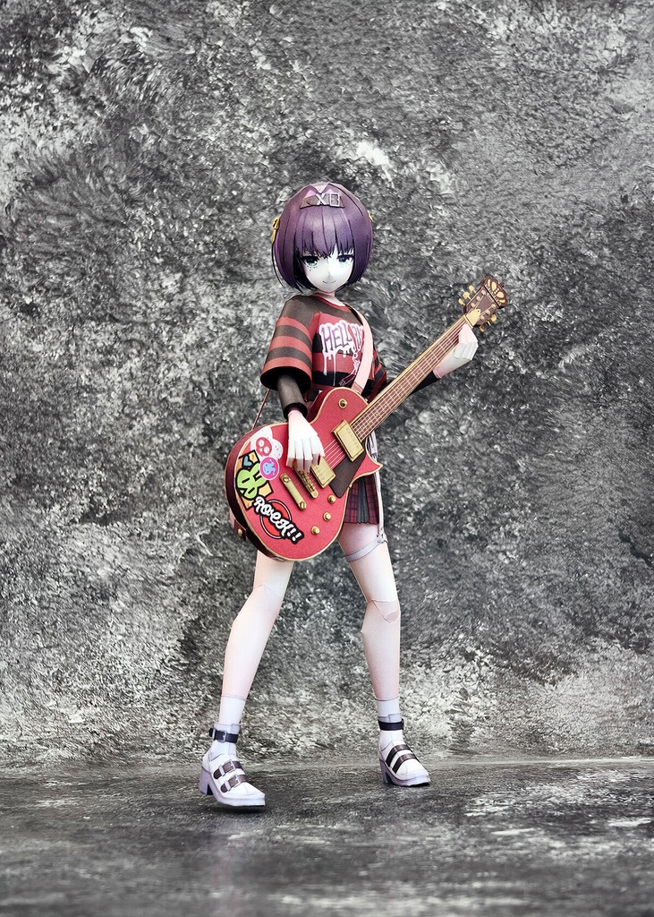 ライムライト・レモネードジャム 隠杏珠 ペーパークラフト papercraft