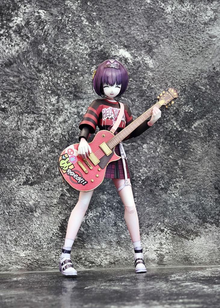 ライムライト・レモネードジャム 隠杏珠 ペーパークラフト papercraft