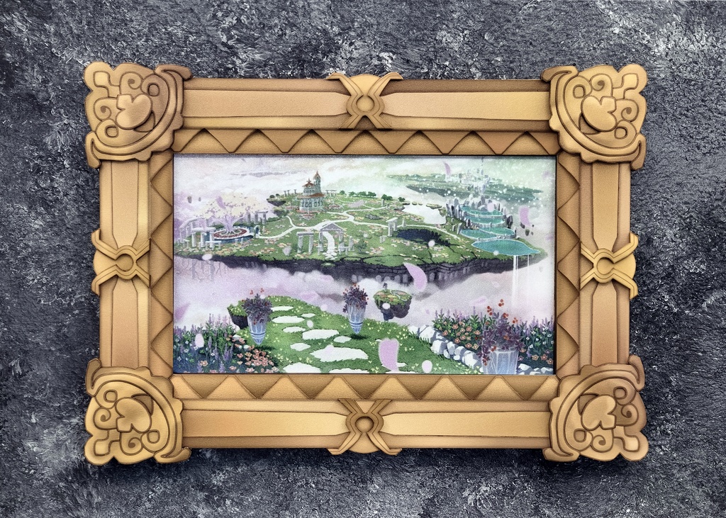 リディー&スールのアトリエ ゼーレキャンパス ペーパークラフト papercraft