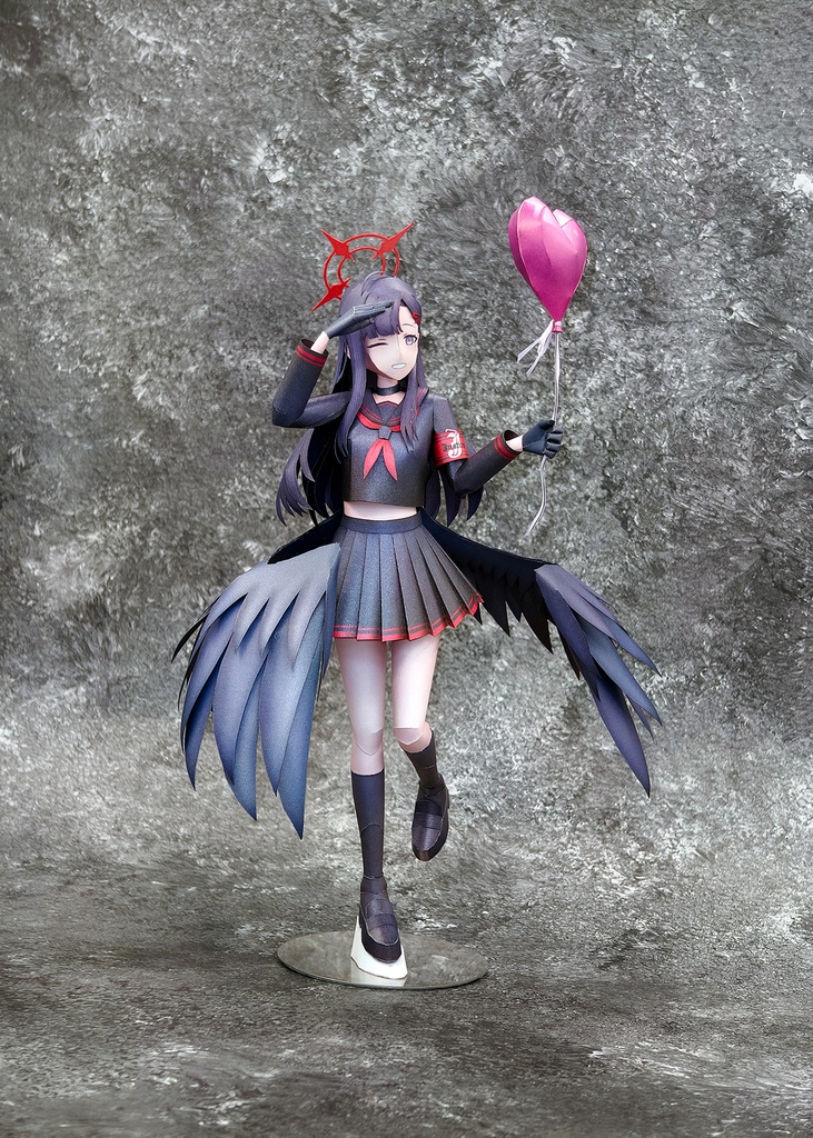 BlueArcive ブルアカ 仲正イチカ ペーパークラフト papercraft