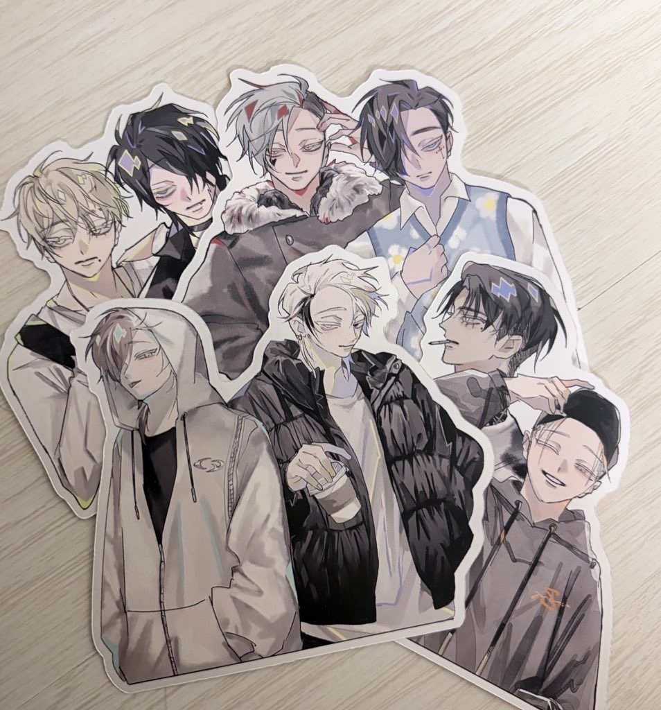 ステッカー➕イラスト本セット