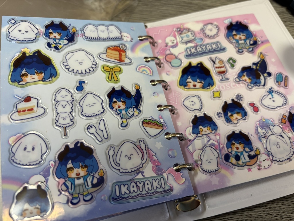 ぷっくりシール