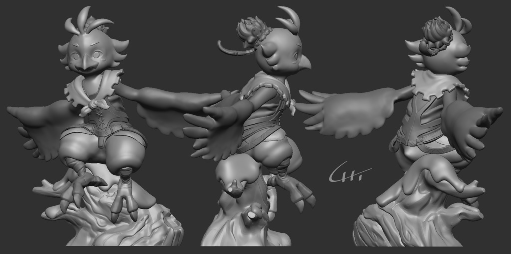 Zelda Tulin - Normal version - 3D Printing 3D print model