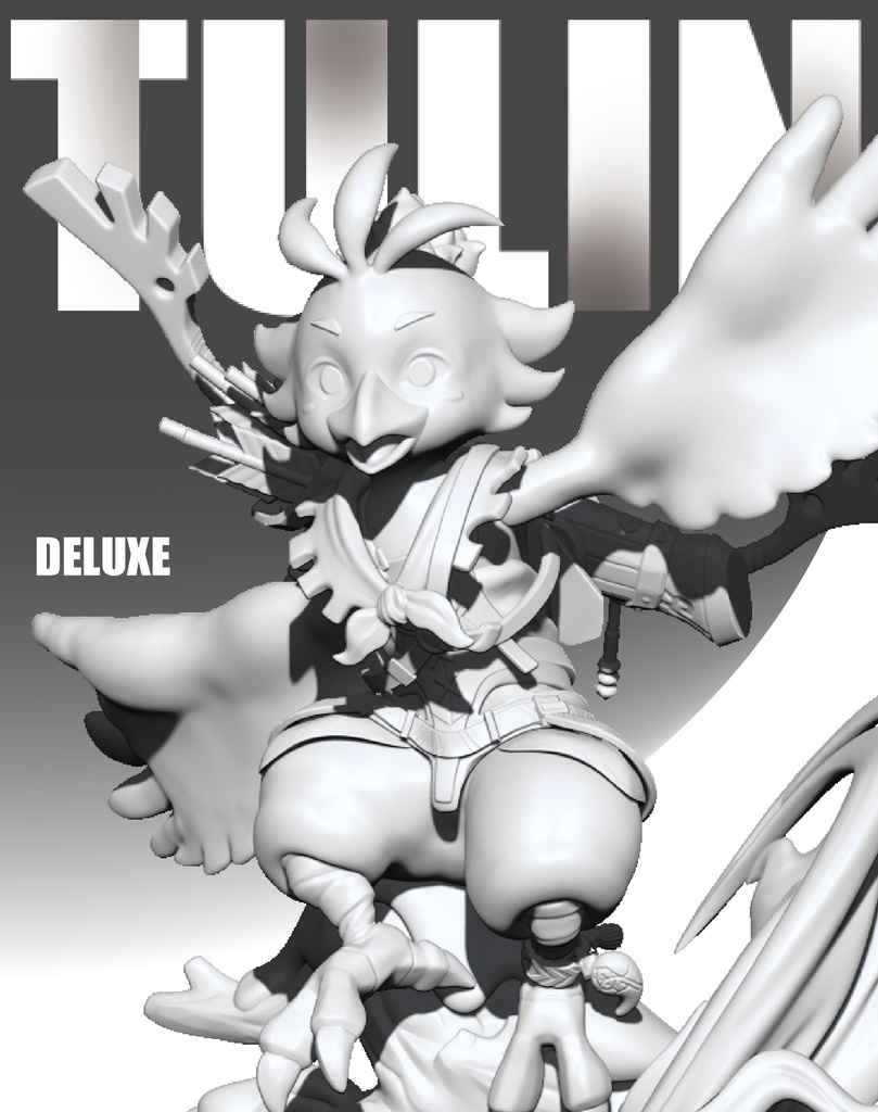Zelda Tulin - Deluxe - 3D Printing 3D print model