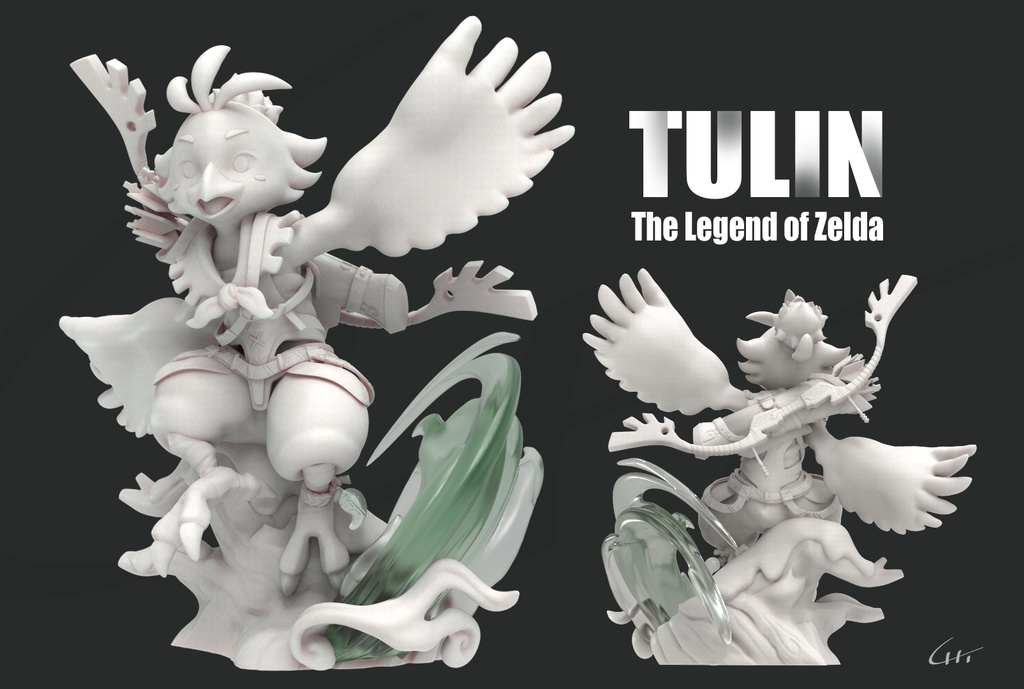 Zelda Tulin - Deluxe - 3D Printing 3D print model