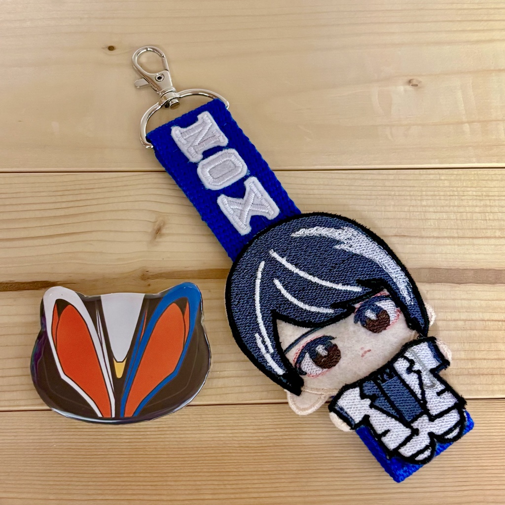 【キーホルダー&缶バッチ】ノクス