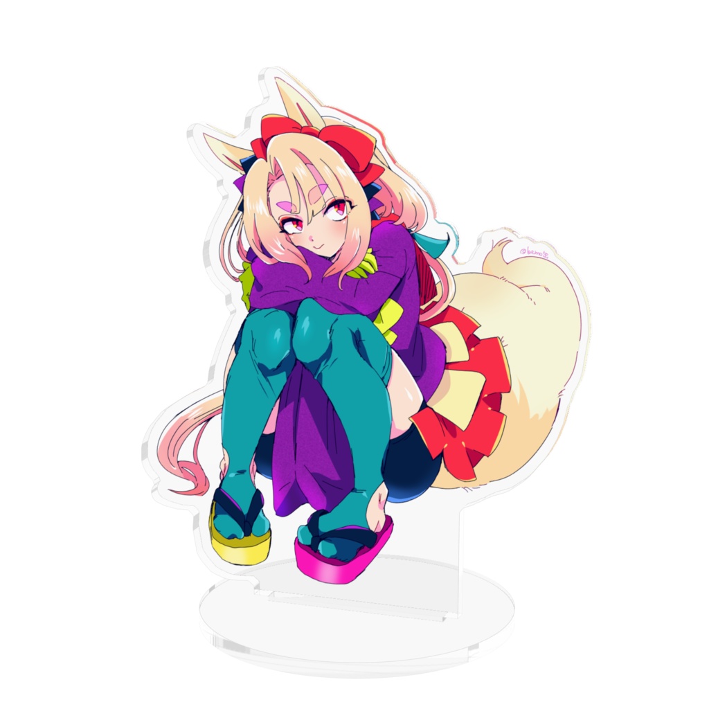 【アクリスタンド】みこがみくん(お座りver)