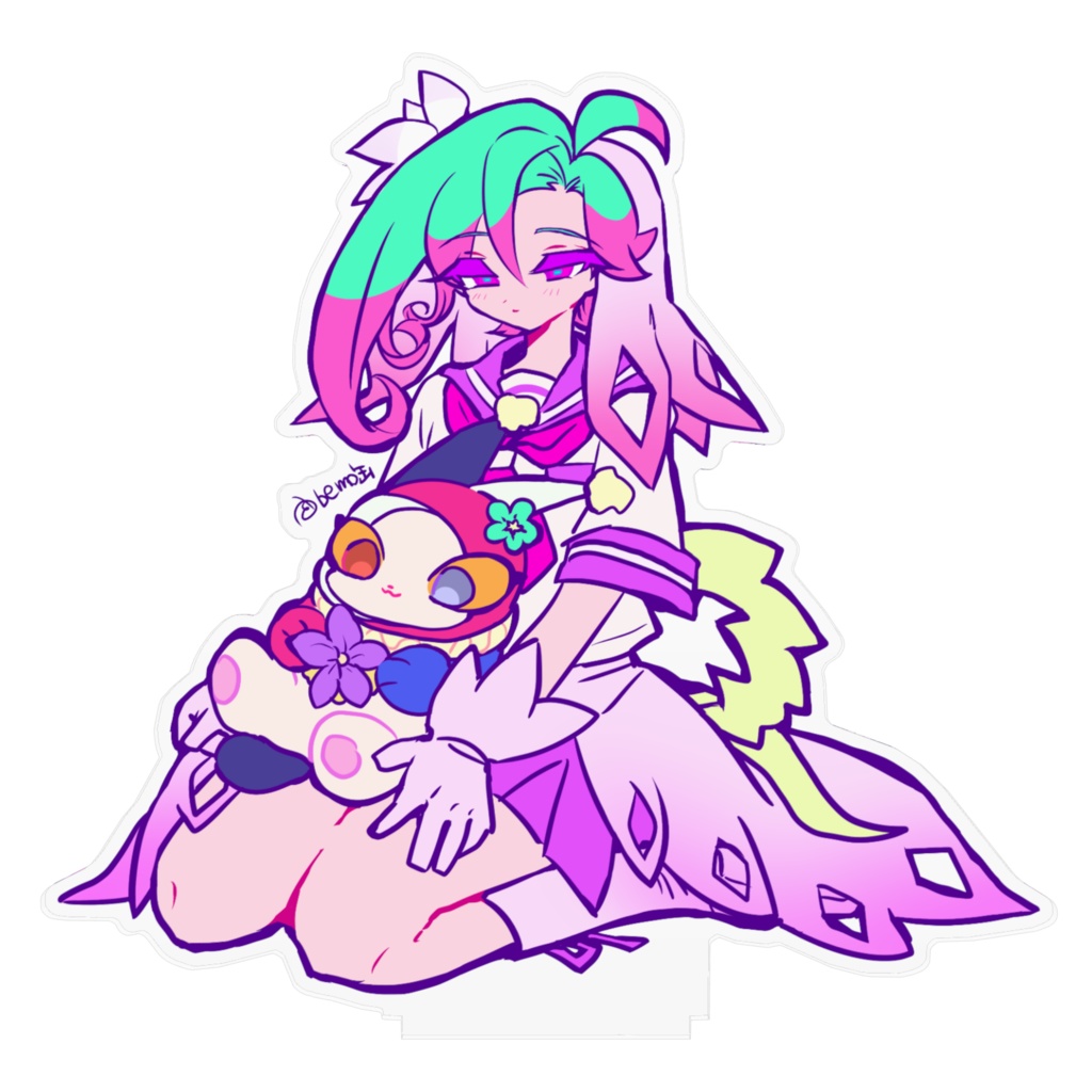 【アクリルスタンド】めしべちゃんとネコッチネ