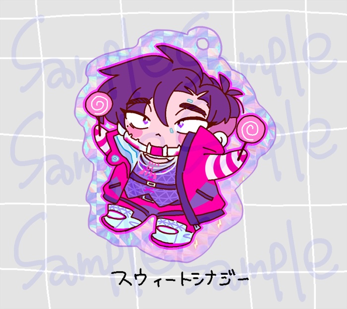 【スイシナ】アクリルキーホルダー