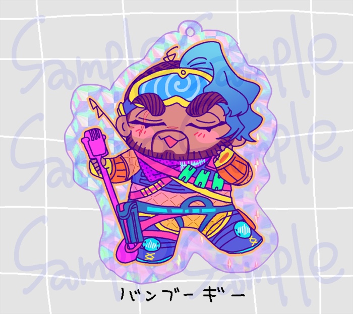 【バンブーギー】アクリルキーホルダー