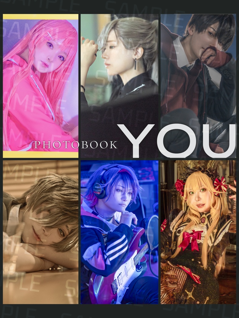 にじさんじコスプレ写真集「YOU」 ※表紙キズあり廉価ver.