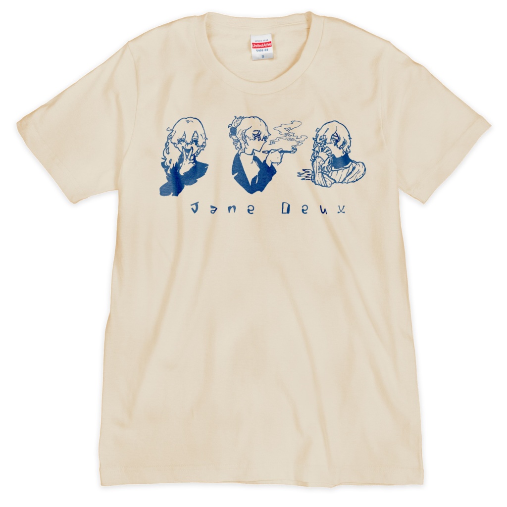 ジェーン・ドゥ シルクスクリーンTシャツC