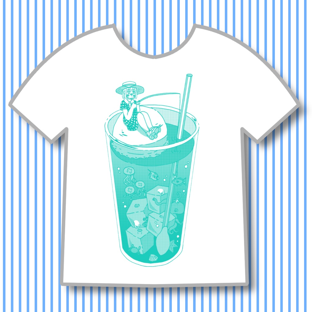 クリームソーダの海　Tシャツ