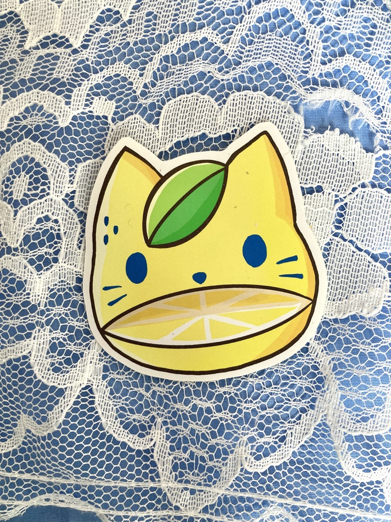 れもにゃシール