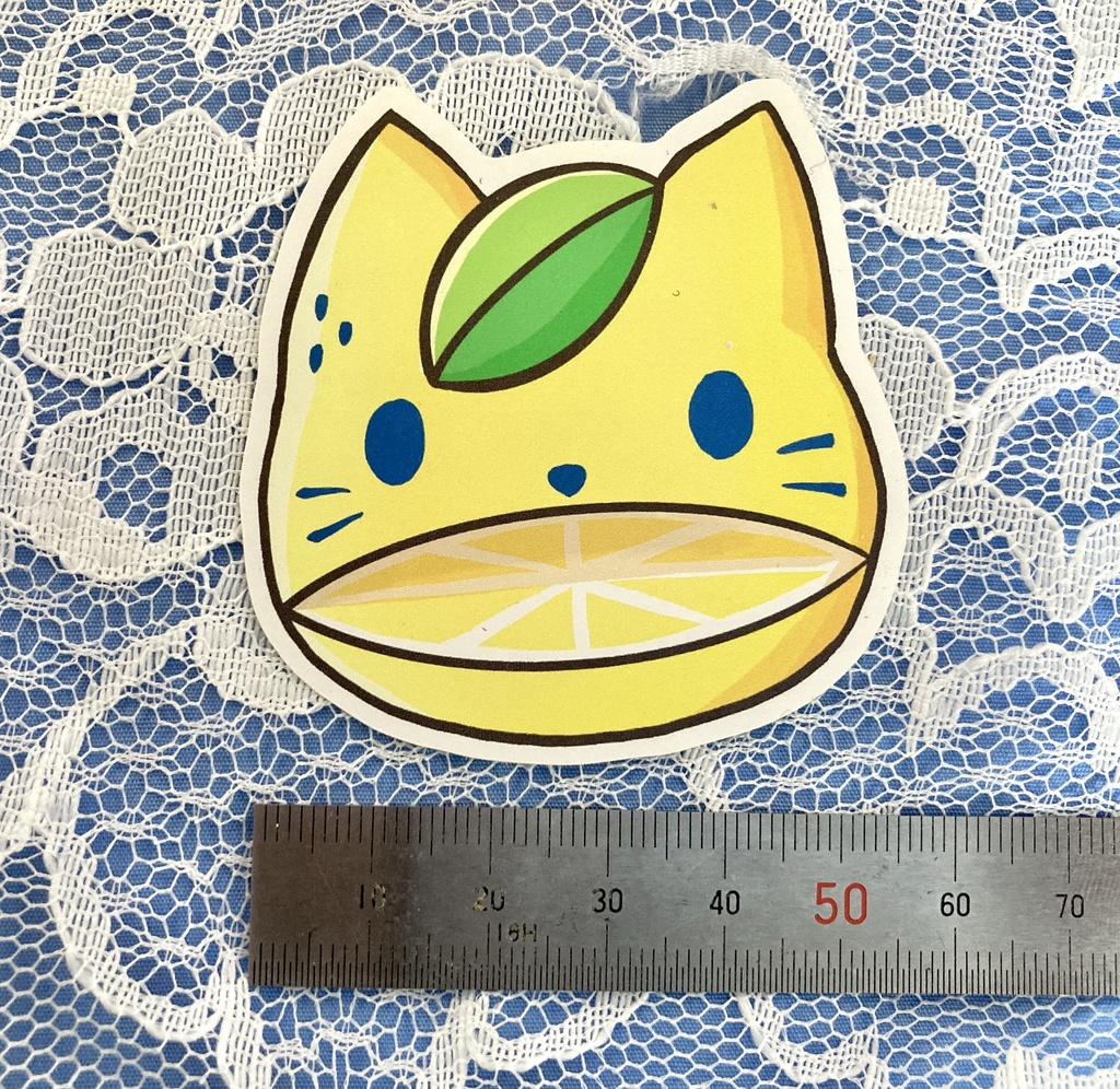 れもにゃシール