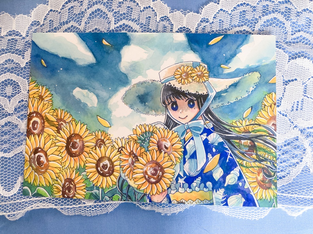 盛夏　ポストカード