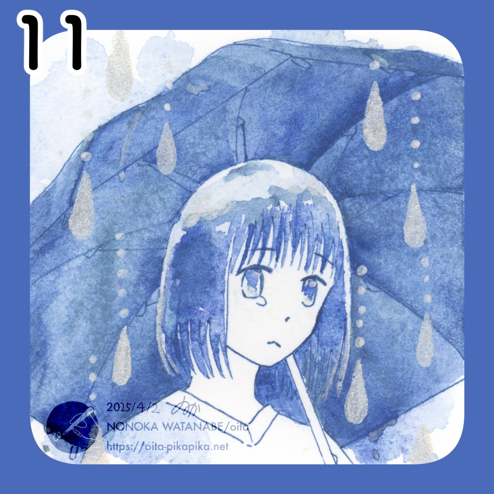 ミニサイズドローイング 36種【透明水彩アナログ原画】