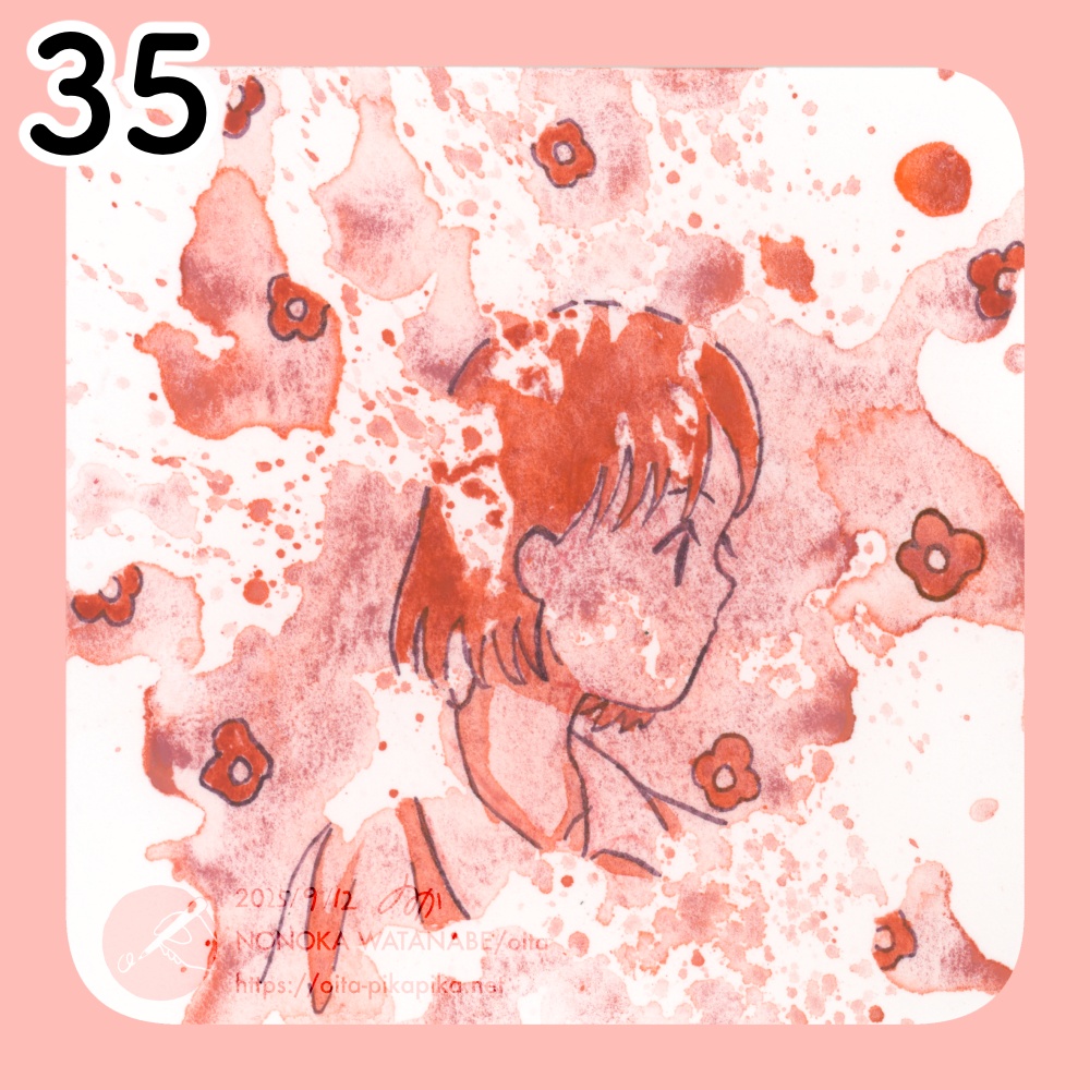 ミニサイズドローイング 36種【透明水彩アナログ原画】