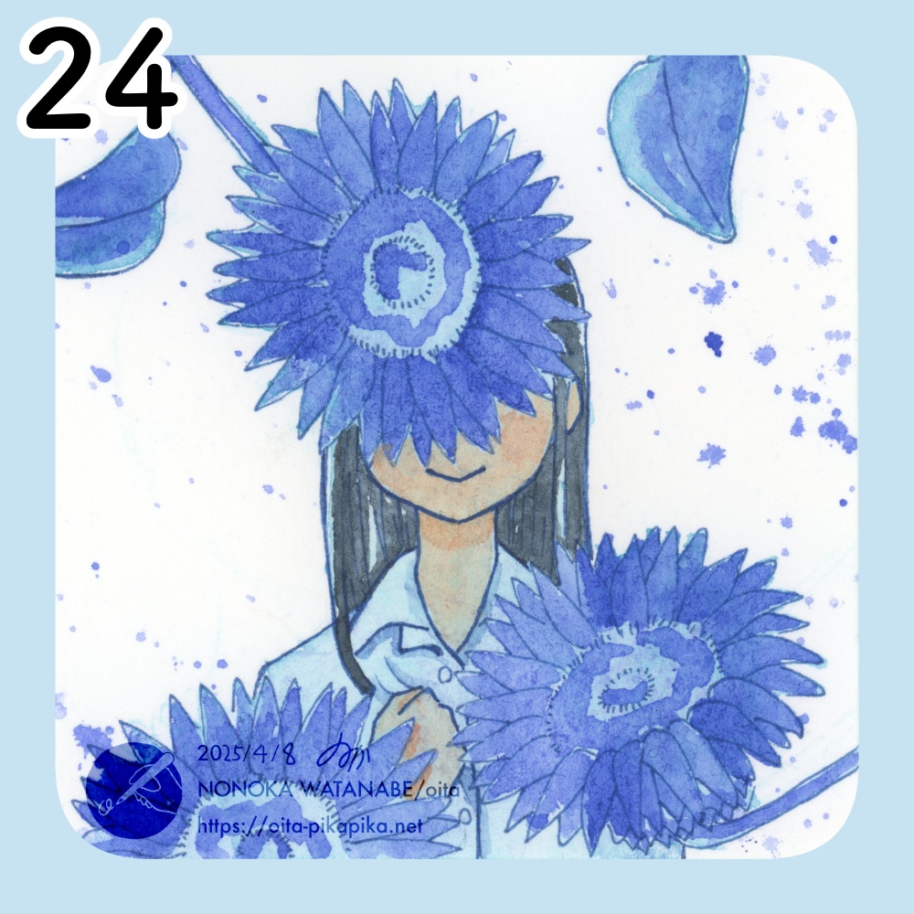 ミニサイズドローイング 36種【透明水彩アナログ原画】