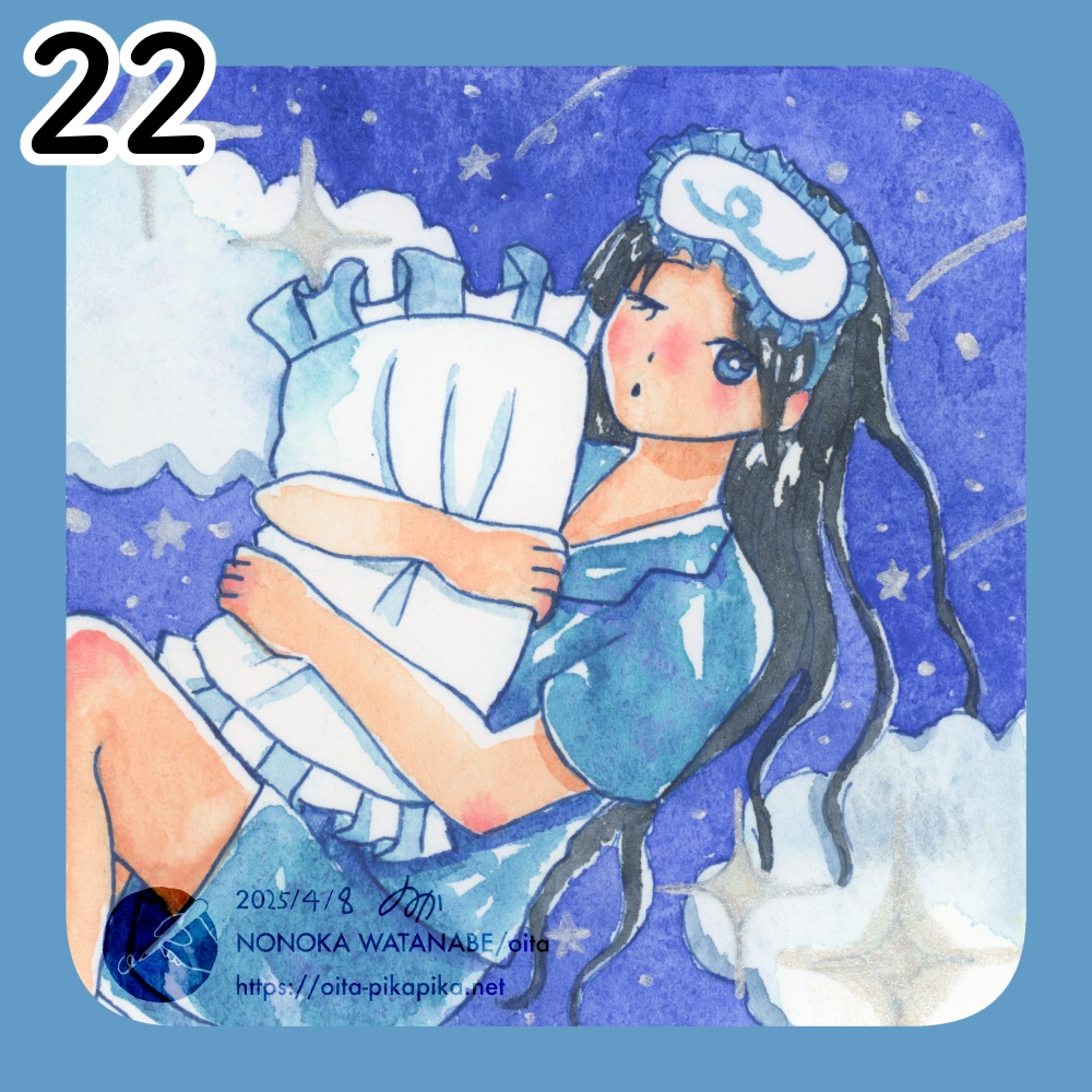 ミニサイズドローイング 36種【透明水彩アナログ原画】