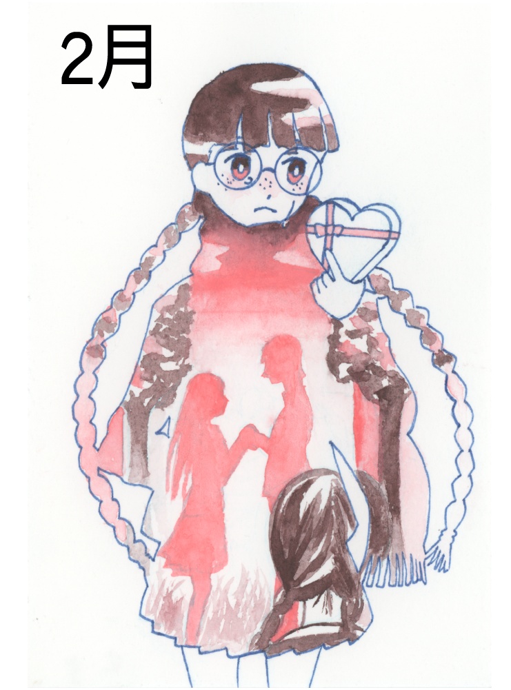 【透明水彩アナログ原画】Another Affect 原画