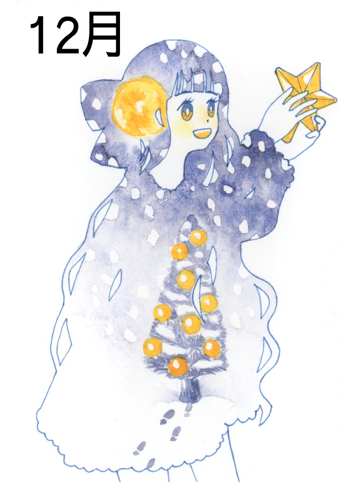 【透明水彩アナログ原画】Another Affect 原画