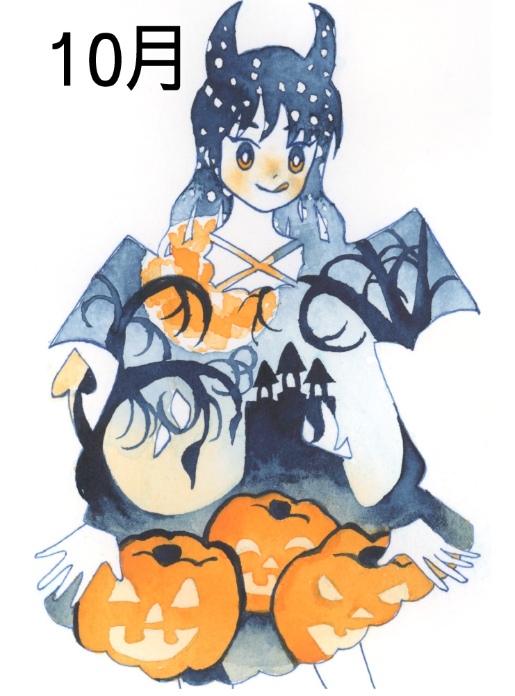 【透明水彩アナログ原画】Another Affect 原画