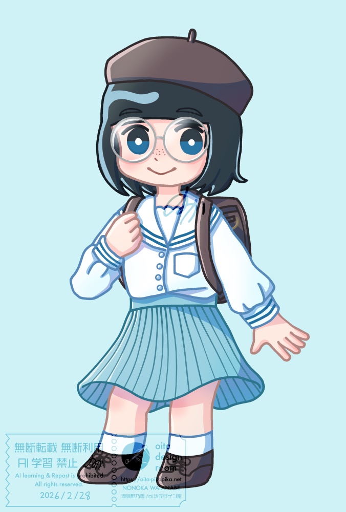 【新作】大井依緒里ちゃんアクリルキーホルダー【代理キャラ】