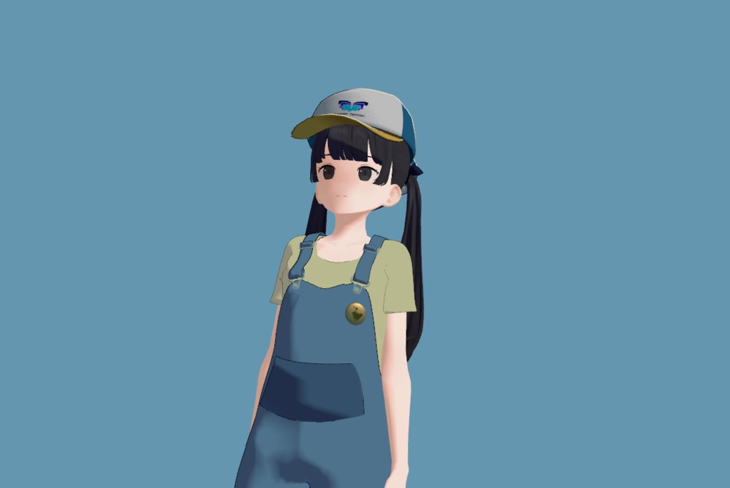 いるかしっぽロゴキャップ