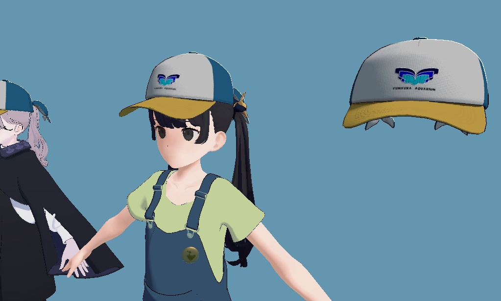 いるかしっぽロゴキャップ