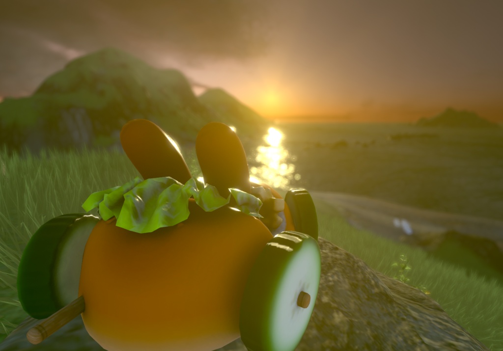 オリジナル3Dアバター ぶっぶー(Buboow)