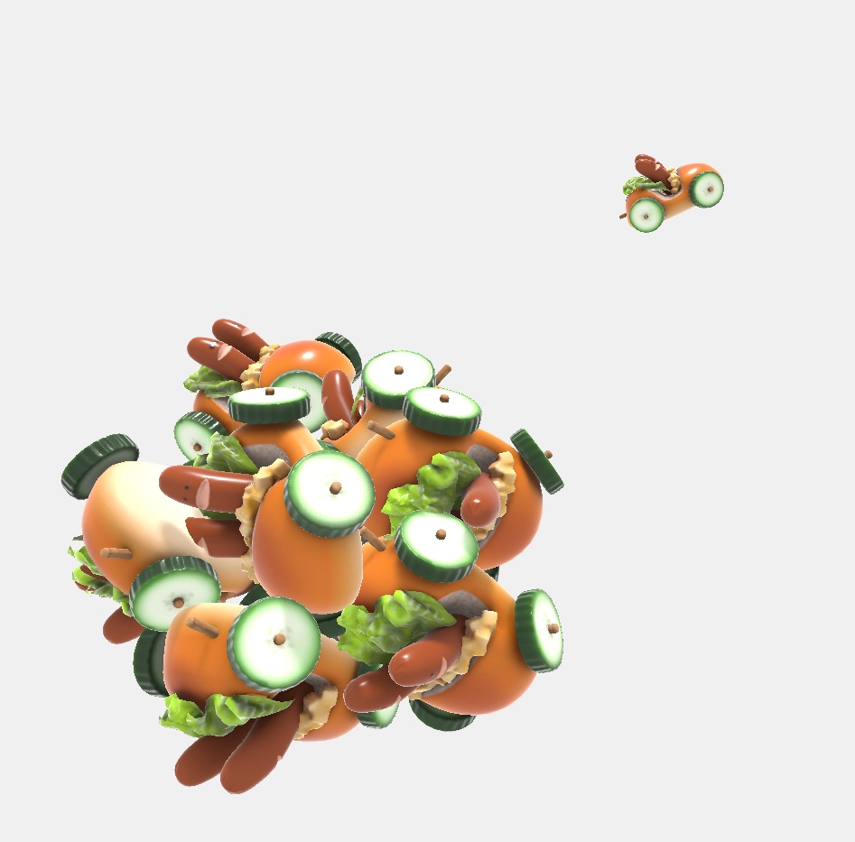 オリジナル3Dアバター ぶっぶー(Buboow)