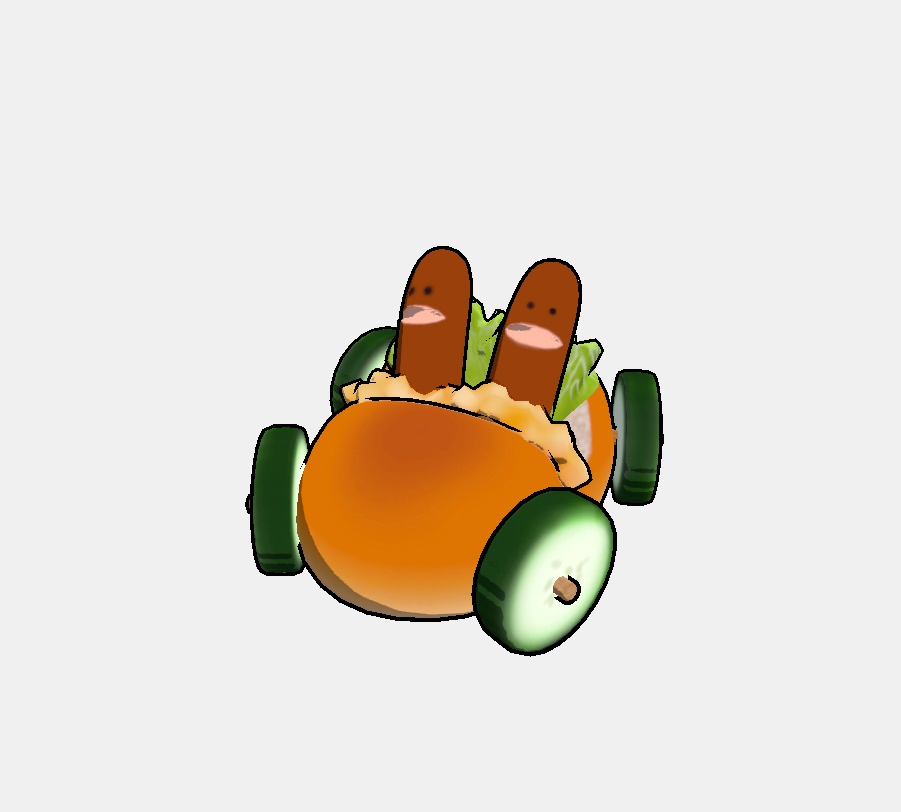 オリジナル3Dアバター ぶっぶー(Buboow)